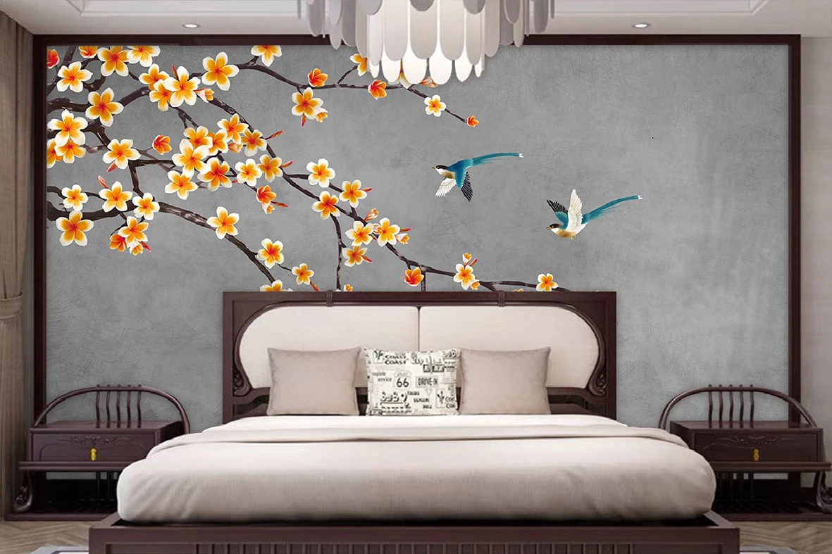 Decal dán tường 3D phòng ngủ Phú Thọ 2026 – Giải pháp trang trí đẹp, sang và tiết kiệm 2 Decal dán tường 3D phòng ngủ Phú Thọ