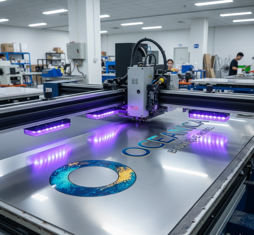In UV Inox Bảng Hiệu Khách Sạn Quy Nhơn 2025: Nâng Tầm Thương Hiệu Du Lịch