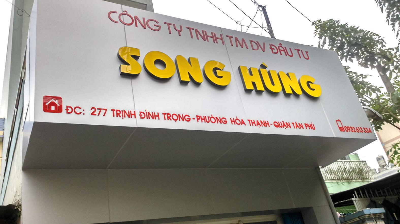 in alu bảng hiệu công ty Hà Nội