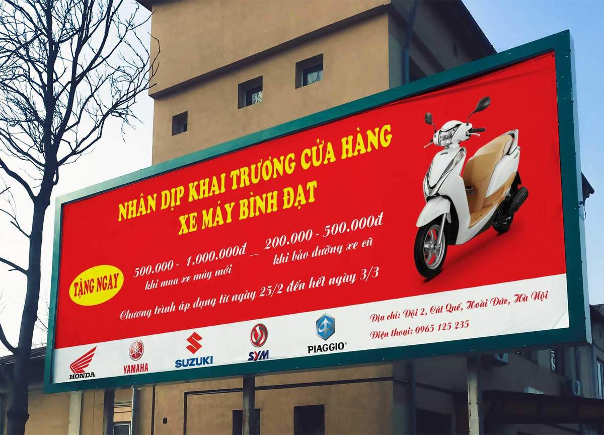 In bạt quảng cáo: Giải pháp tối ưu cho chiến dịch tiếp thị tại Hà Nội