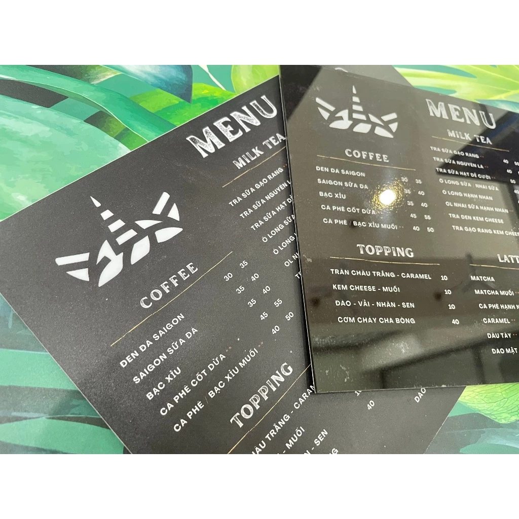 In menu mica fomex giá rẻ Hà Nội năm 2026 – Giải pháp tiết kiệm chi phí mà vẫn thẩm mỹ cao 2 In menu mica fomex giá rẻ Hà Nội