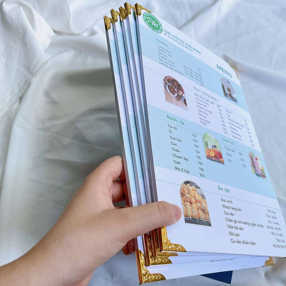 In menu mica fomex giá rẻ Hà Nội năm 2026 – Giải pháp tiết kiệm chi phí mà vẫn thẩm mỹ cao 5 In menu mica fomex giá rẻ Hà Nội