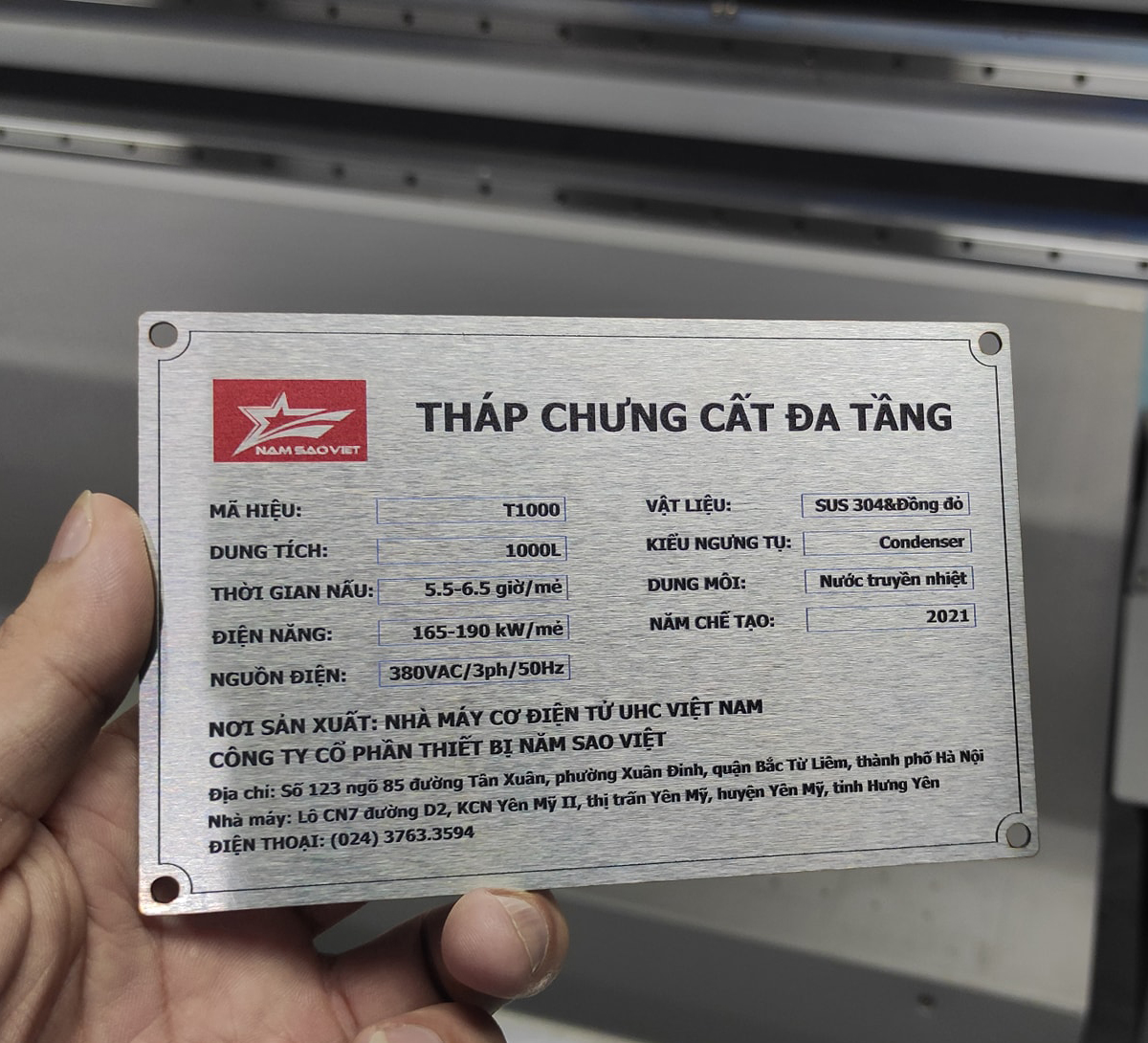 in UV inox nghệ thuật Hưng Yên