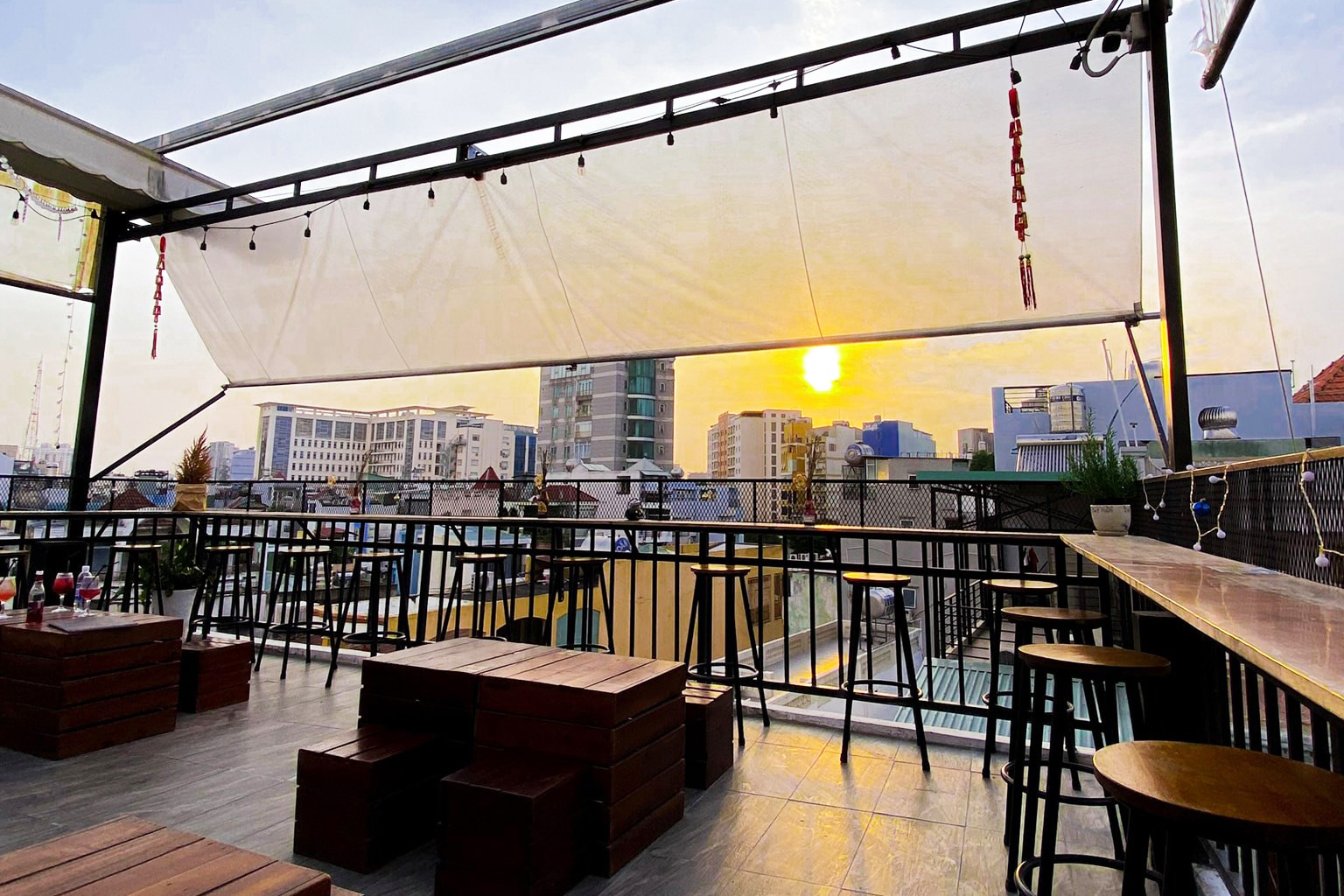 Quán cafe khung thép tiền chế Quảng Bình