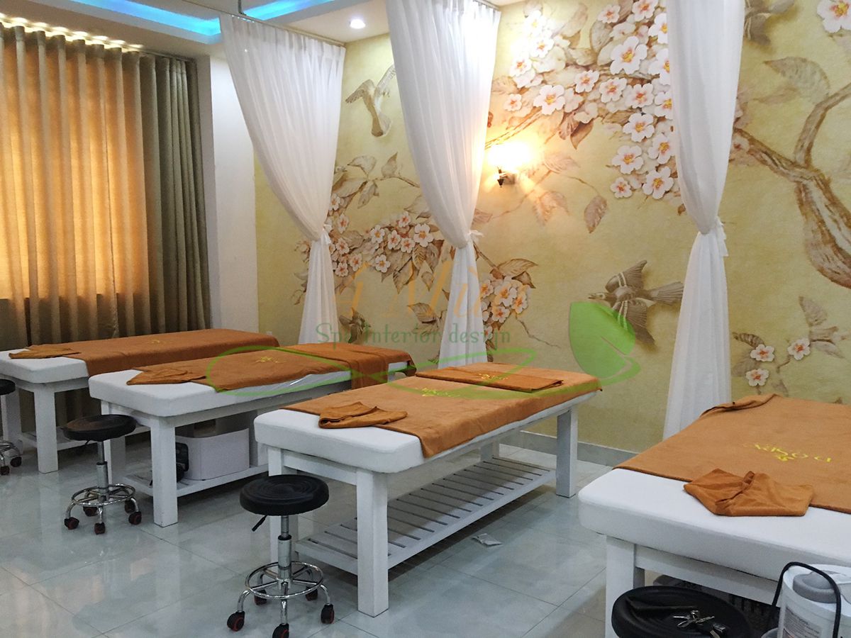 thi công spa chuyên nghiệp Quảng Ngãi hiện đại 2025