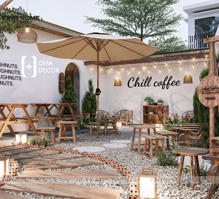 Thiết Kế Quán Cafe Trà Sữa