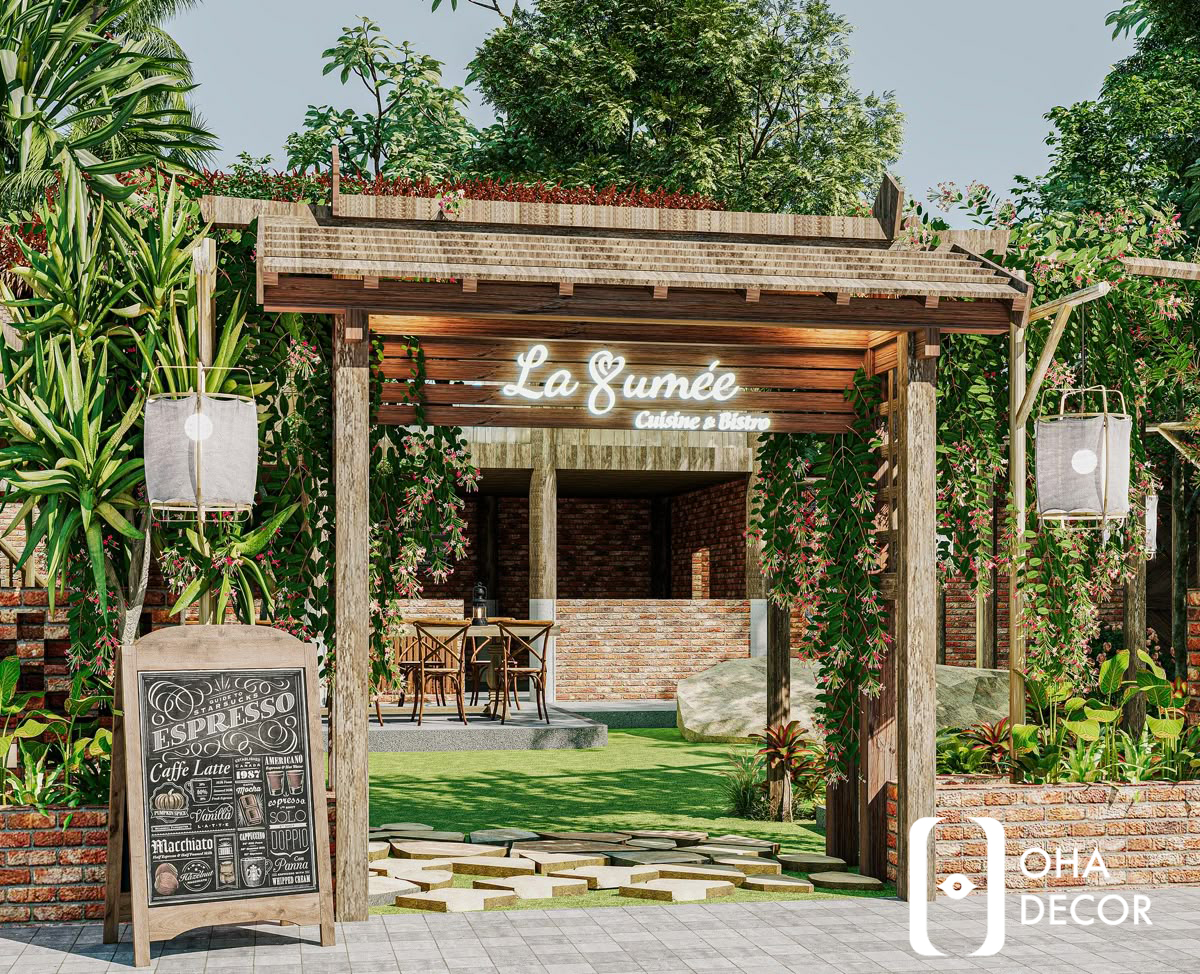 Gợi Ý Mẫu Thiết Kế Quán Cafe Trà Sữa Hà Nội Đẹp Chuẩn Gu Giới Trẻ 2026 4 Thiết Kế Quán Cafe Trà Sữa
