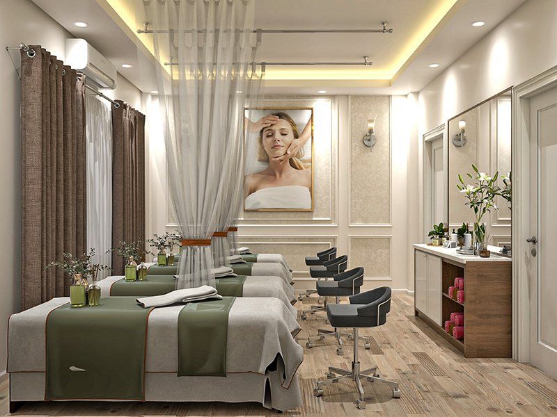 Thiết kế thi công nội thất spa Huế năm 2026 – Nâng tầm thương hiệu spa tại cố đô 5 Thiết kế thi công nội thất spa Huế năm 2025