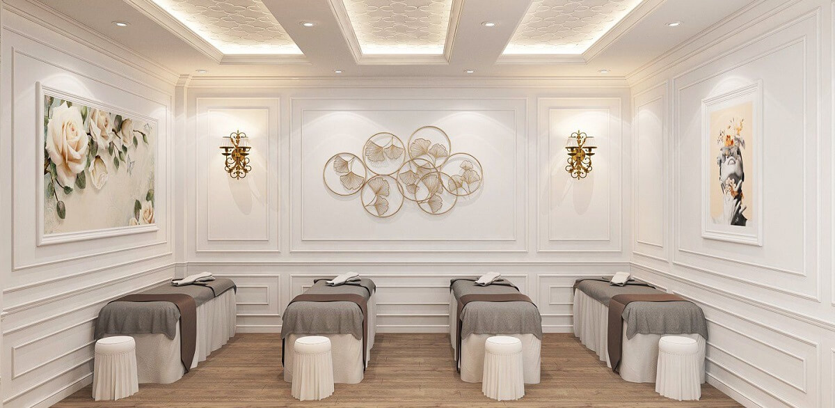 Thiết kế thi công nội thất spa Huế năm 2026 – Nâng tầm thương hiệu spa tại cố đô 6 Thiết kế thi công nội thất spa Huế năm 2025
