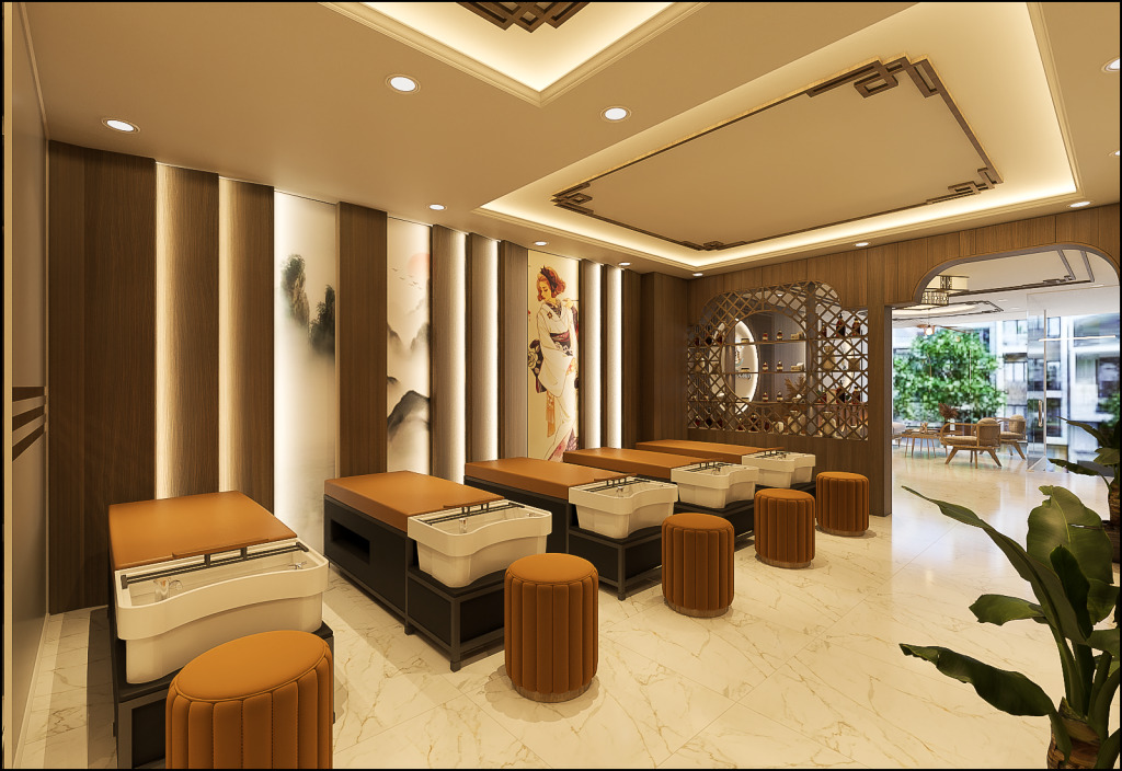Thiết kế thi công nội thất spa Huế năm 2026 – Nâng tầm thương hiệu spa tại cố đô 2 Thiết kế thi công nội thất spa Huế năm 2025