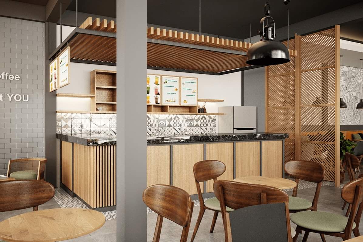 Thiết kế và thi công quán cafe Hà Nội