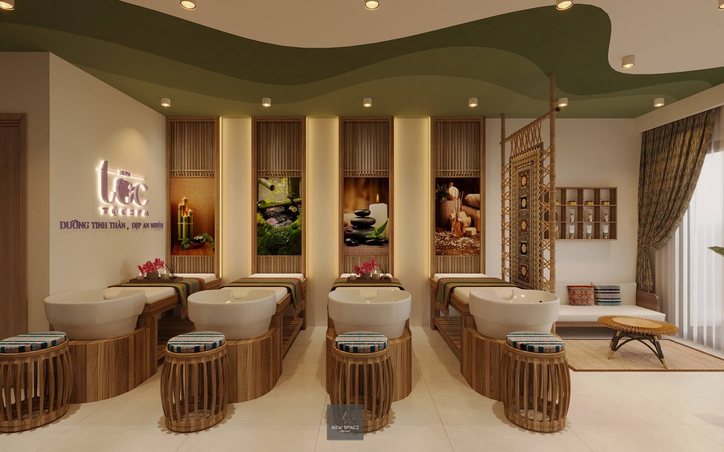 Thiết kế và thi công spa tại Quảng Bình