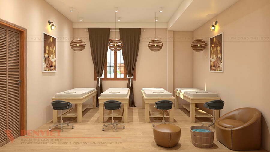Thiết kế và thi công spa tại Quảng Bình