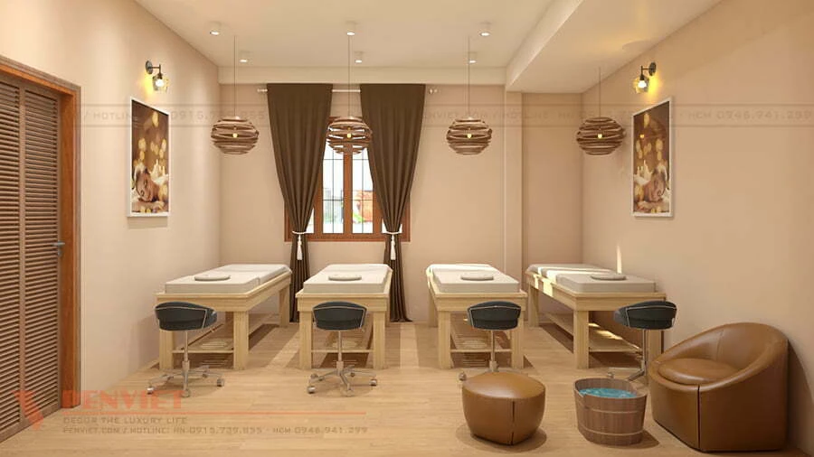 Thiết kế và thi công spa tại Quảng Bình