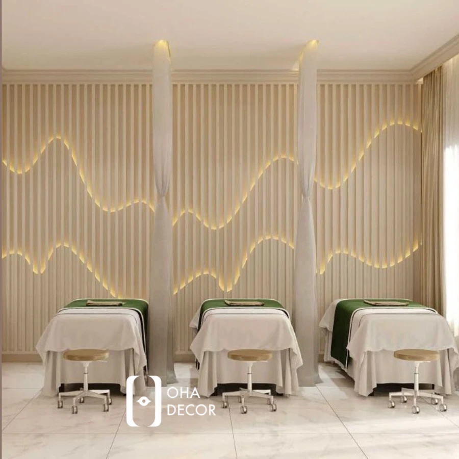 ách trang trí spa mini đẹp Đà Nẵng