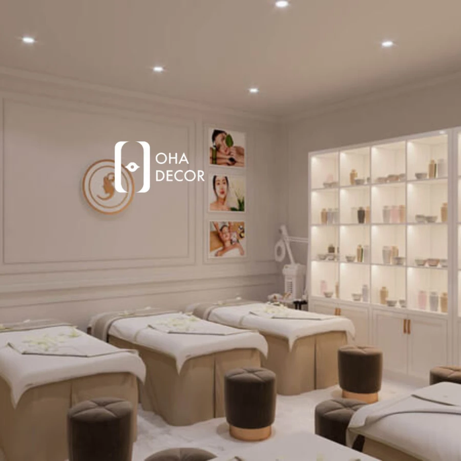 Cách trang trí spa mini đẹp Đà Nẵng tạo điểm nhấn thương hiệu