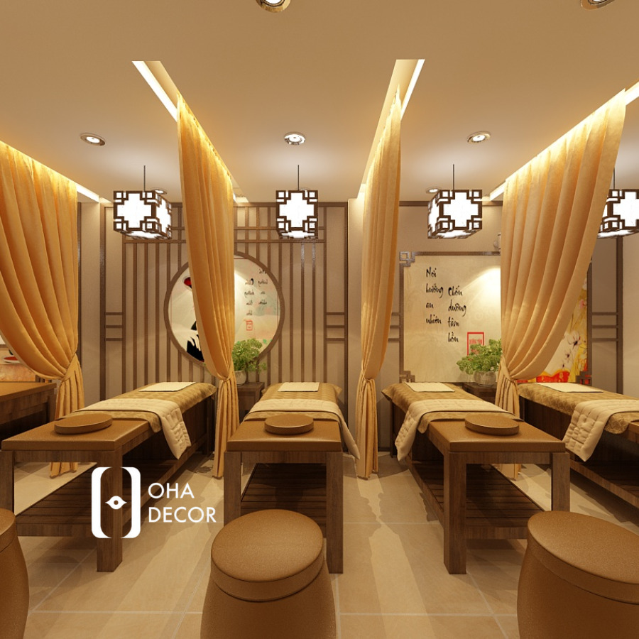 cách trang trí spa mini đẹp Đà Nẵng