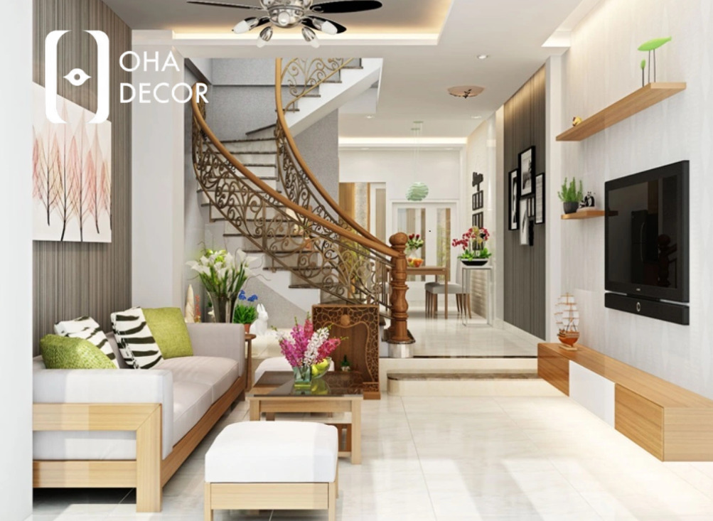 thi công nội thất nhà phố theo yêu cầu Quảng Ngãi