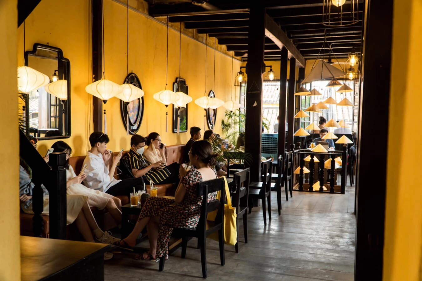 Thi công quán cafe phong cách cổ Hội An