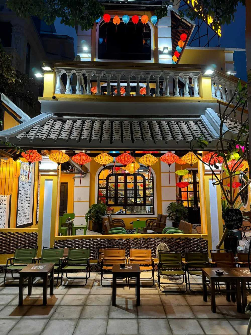 Thi công quán cafe phong cách cổ Hội An