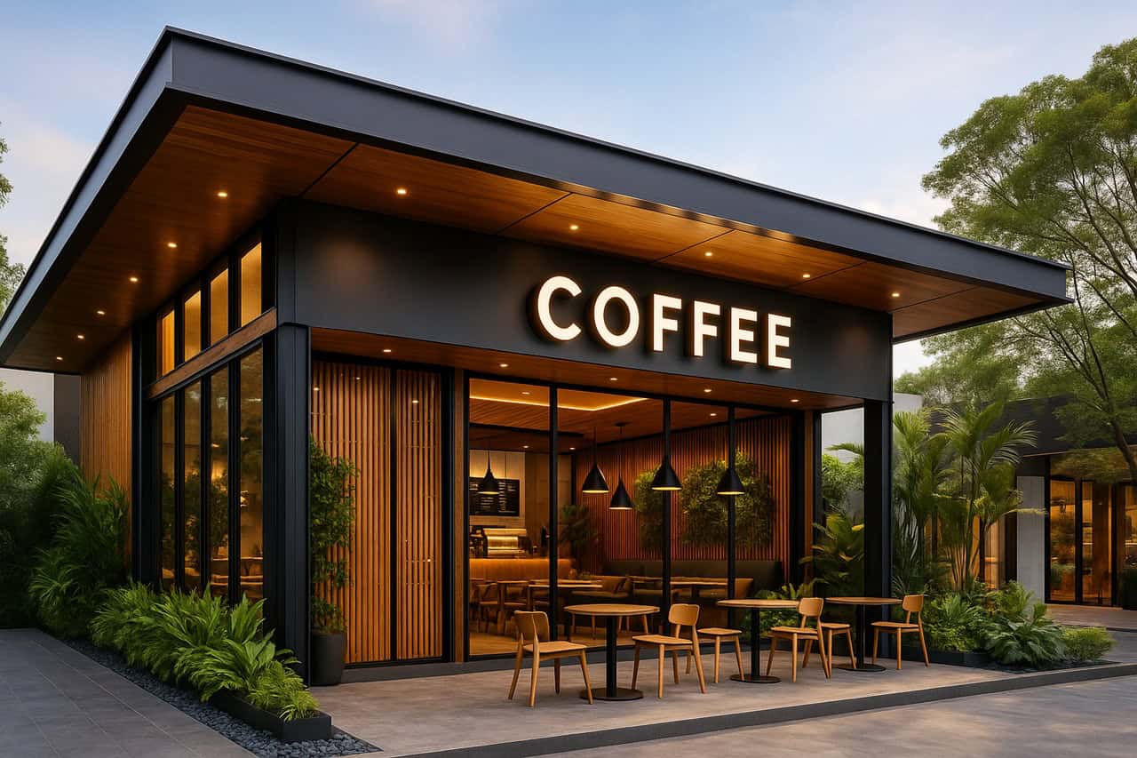 Thi công thiết kế quán cafe Huế năm 2026 – Giải pháp nâng cấp không gian kinh doanh hiệu quả 3 Thi công thiết kế quán cafe Huế năm 2025