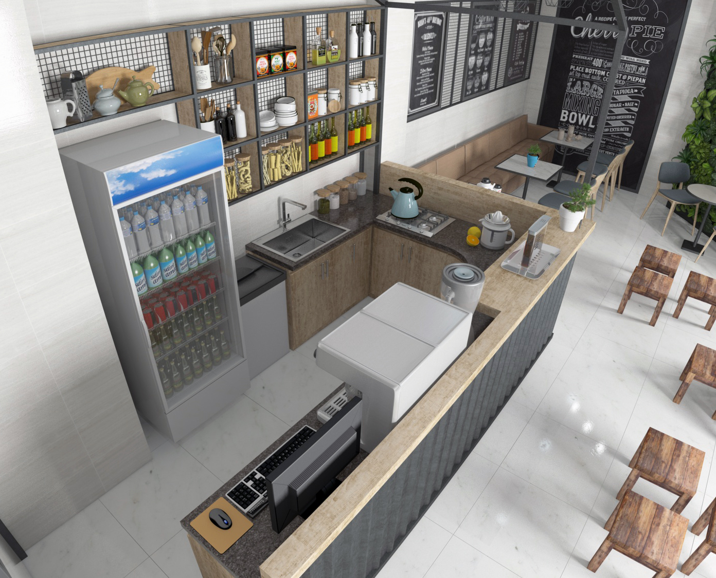 Thiết kế bar cafe tại Đà Nẵng đẹp, chuẩn xu hướng 2026 8 Thiết kế bar cafe tại đà nẵng