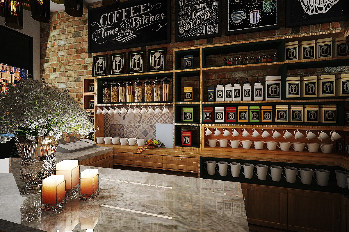 Thiết kế bar cafe tại đà nẵng