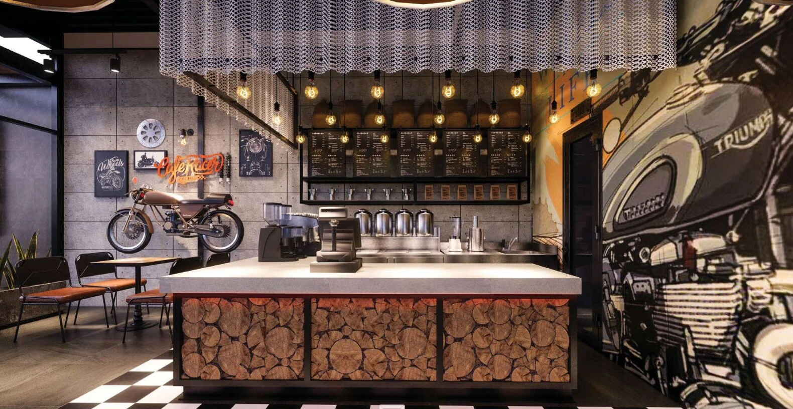 Thiết kế bar cafe tại đà nẵng