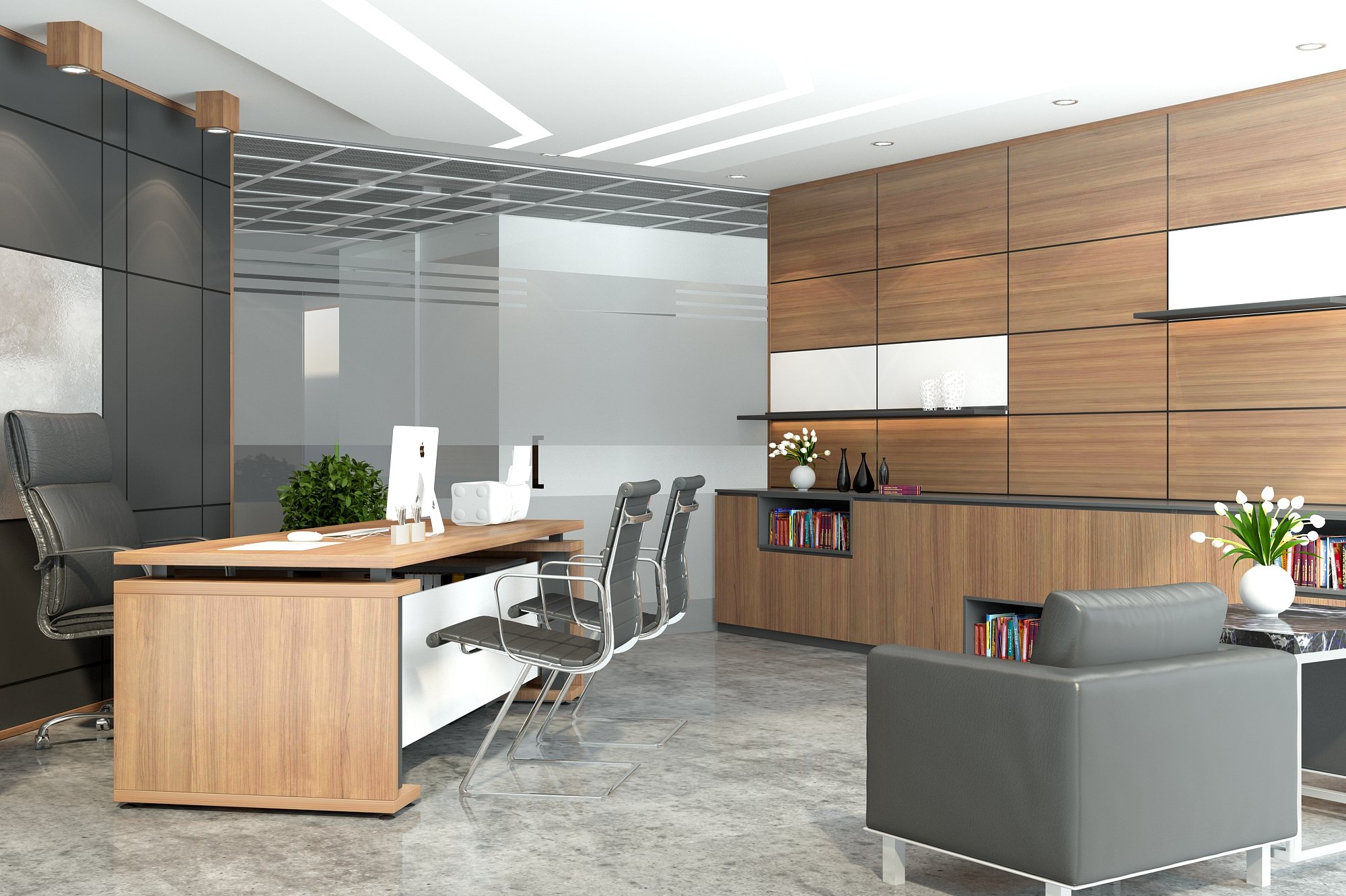 Thiết kế văn phòng làm việc Hồ Chí Minh