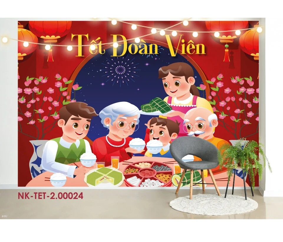 Mô tả: Oha Decor với xưởng in hiện đại và đội ngũ thiết kế phục vụ tận tâm khách Quảng Ngãi Tranh Tết Đẹp Cho Năm 2026 Quảng Ngãi
