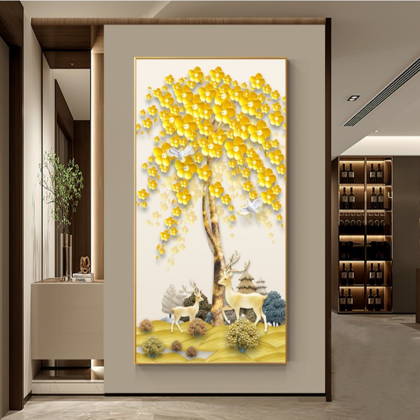 Mô tả: Đối tác chỉ cần mở hộp là treo ngay, không cần chỉnh sửa decor – thể hiện sự tinh tế và chu đáo tuyệt đối từ phía doanh nghiệp bạn. Tranh Tết Tặng Đối Tác Quảng Bình 2026