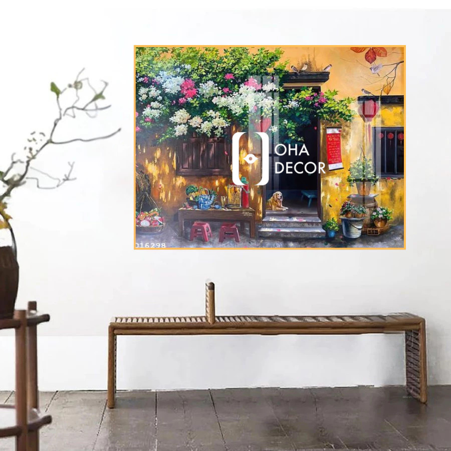 Tranh Tết cao cấp phong cảnh tặng đối tác Huế – Lựa chọn sang trọng, tinh tế cho dịp năm mới 6 tu quan ao go go do 1 2