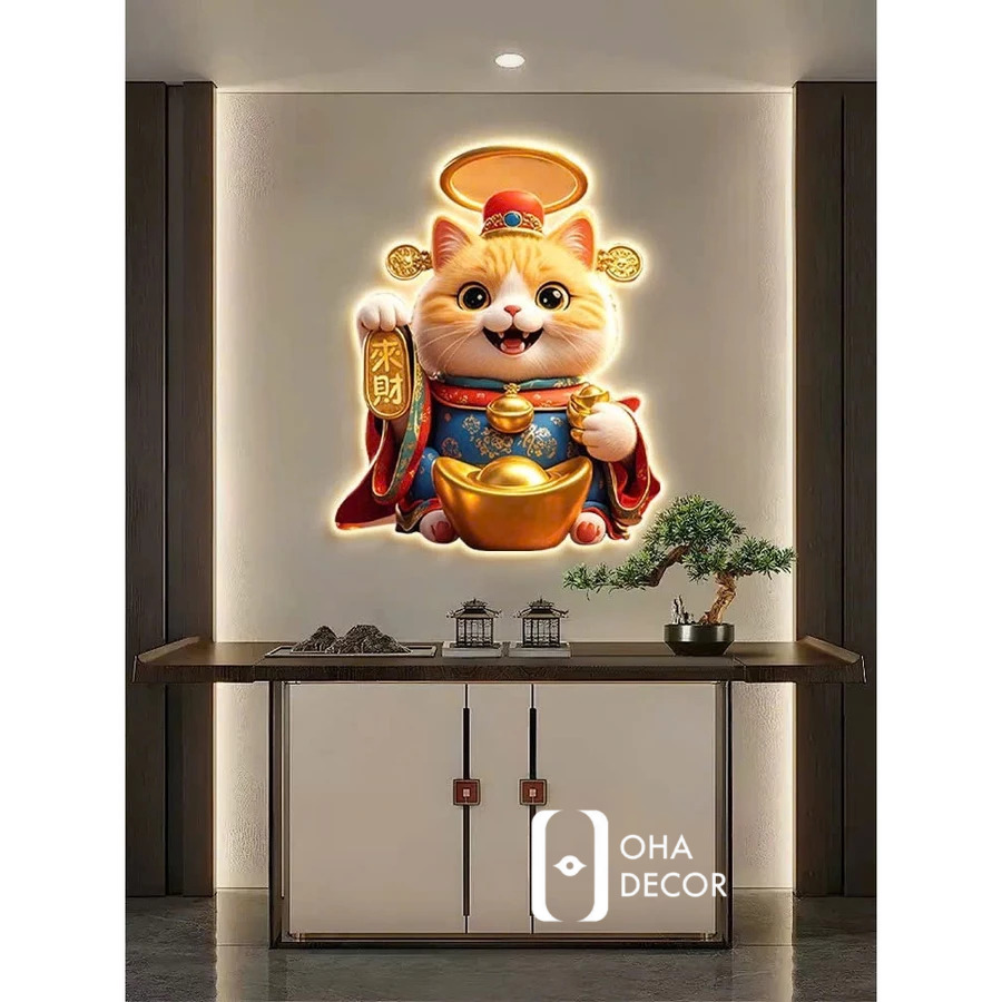 Tranh 3D led mèo thần tài cho quán cafe Hà Nội – Giải pháp decor hút khách, tăng nhận diện và tạo dấu ấn thương hiệu 4 tu quan ao go go do 3 2 6