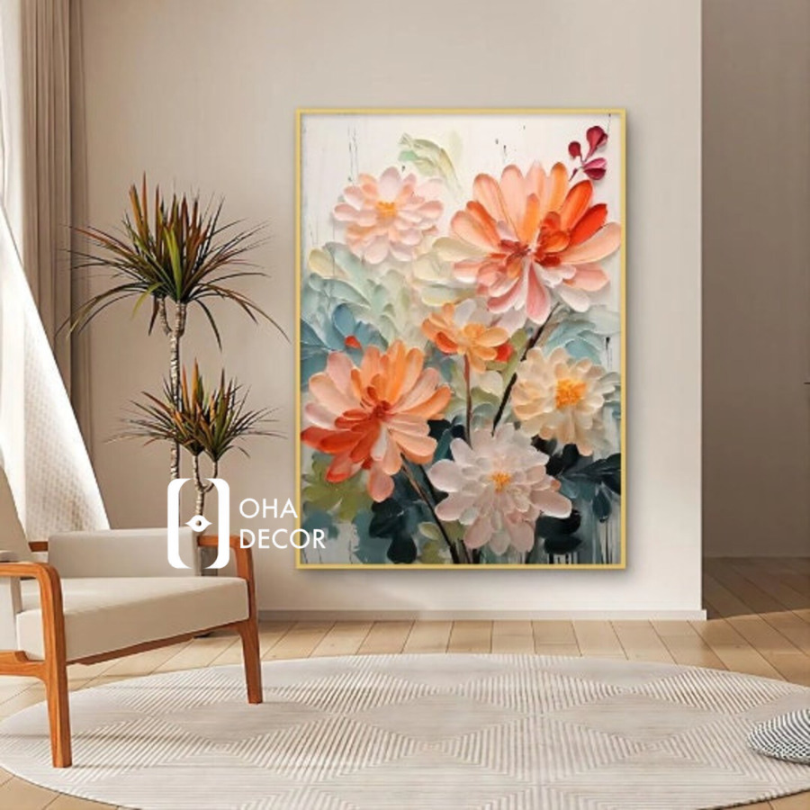 Tranh tết hoa mẫu đơn tráng gương Hà Nội – Biểu tượng thẩm mỹ tinh tế cho không gian sum vầy ngày xuân 2 Tranh tết hoa mẫu đơn tráng gương Hà Nội và giá trị văn hóa trong không gian ngày tết