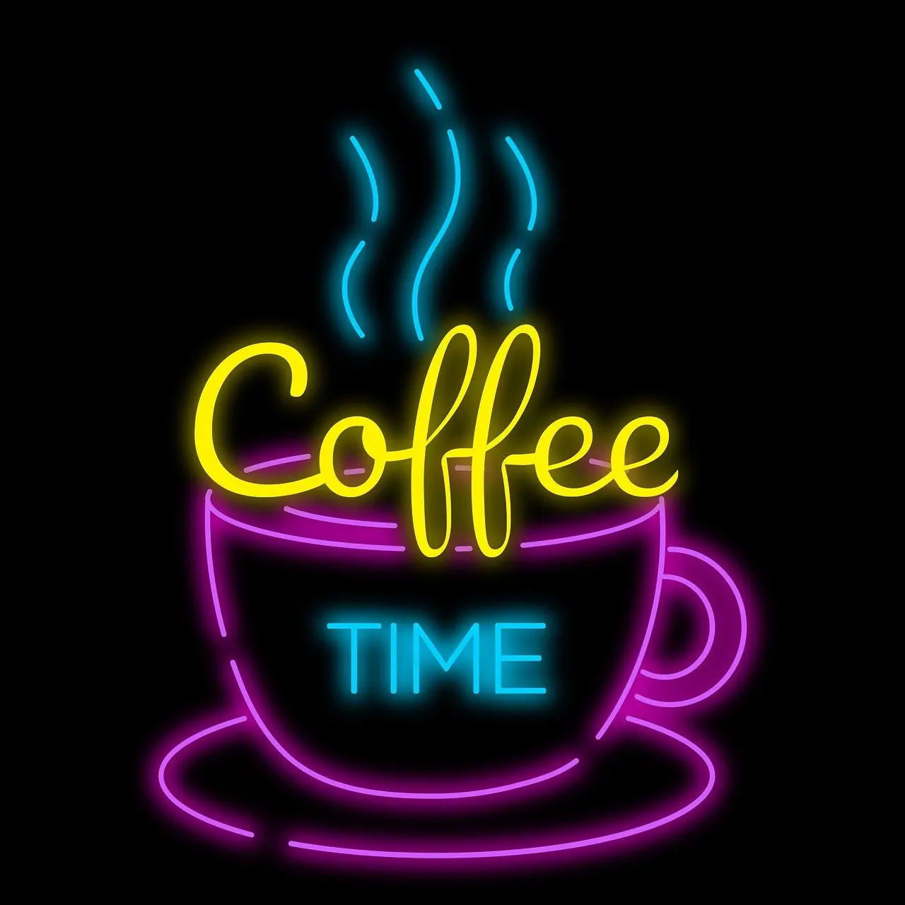 Thiết kế và thi công đèn LED Neon Sign trang trí quán cafe tại Đà Nẵng.