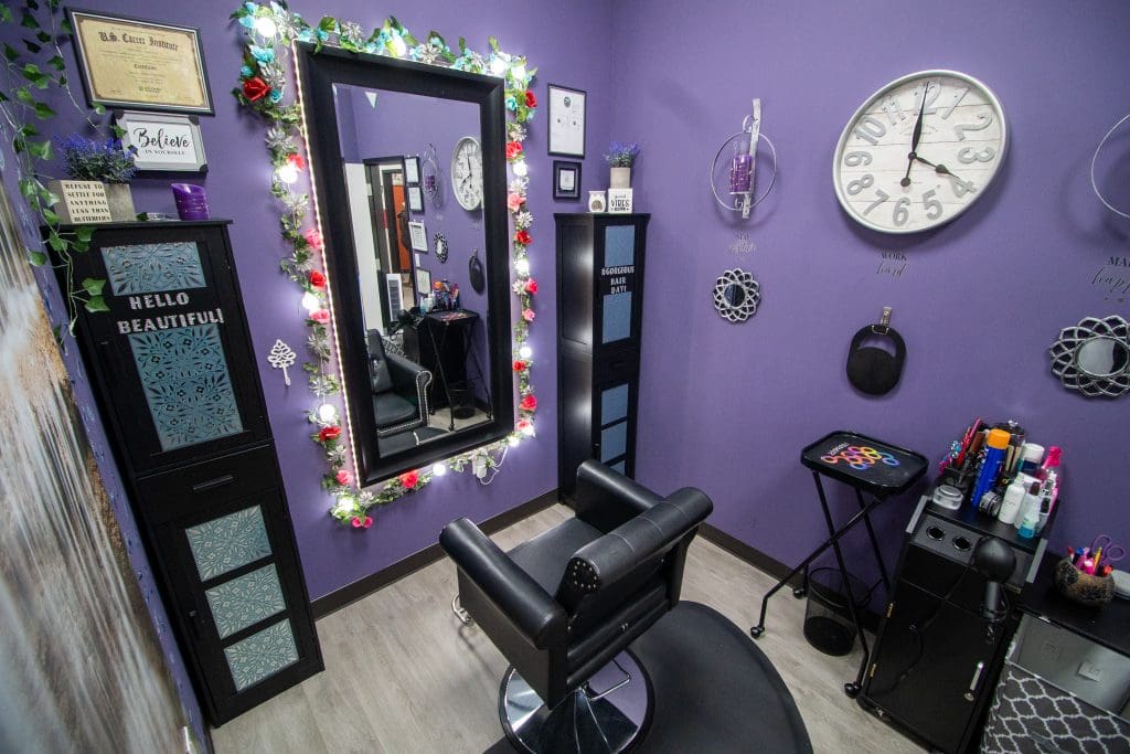 Gương soi toàn thân đèn led Đà Nẵng mẫu salon