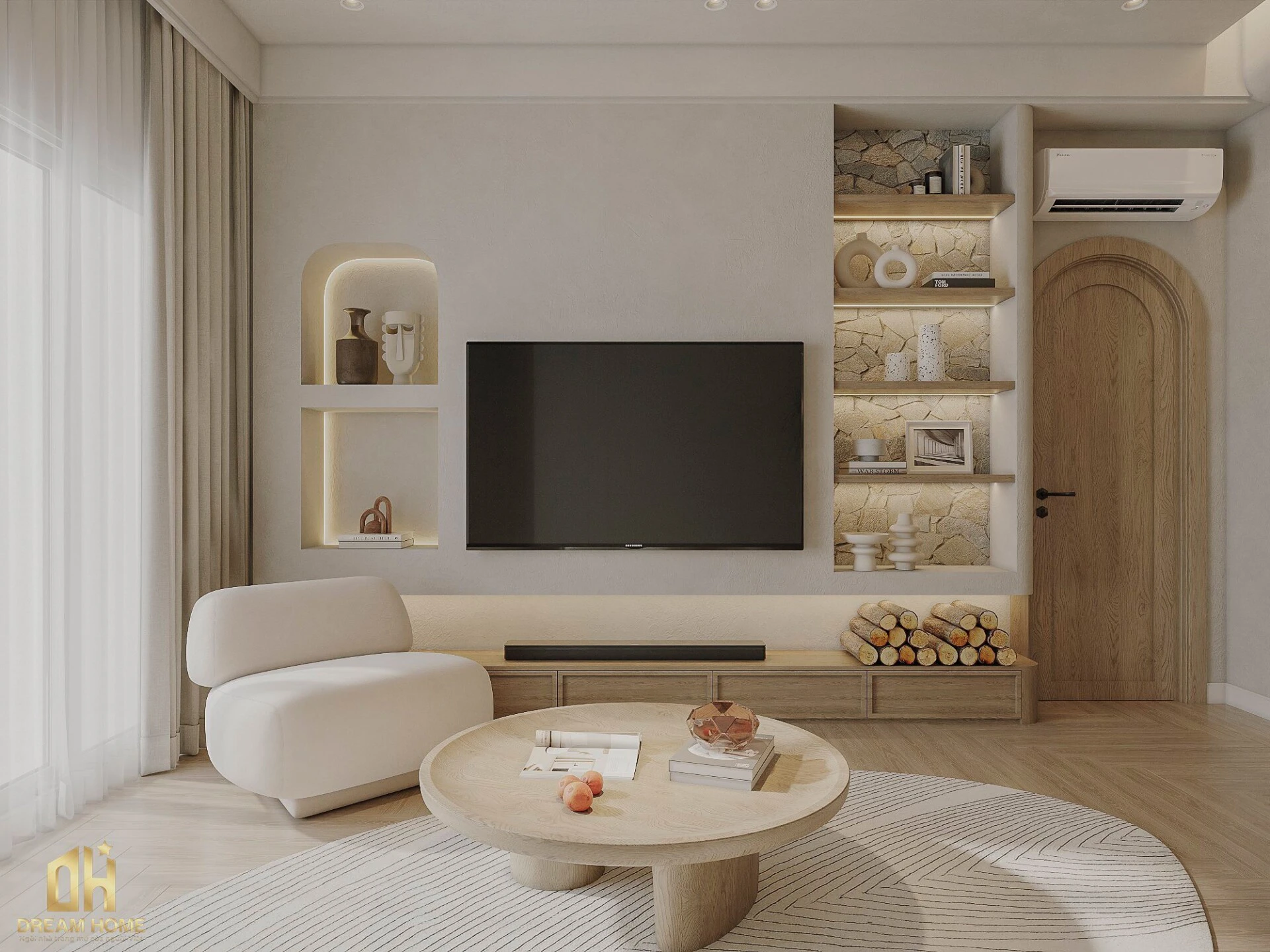 Giải Pháp Thiết Kế Nội Thất Căn Hộ Chung Cư 95m2 Đà Nẵng 6 Thiết kế nội thất căn hộ chung cư 95m2 Đà Nẵng