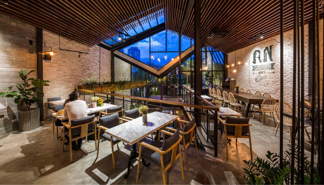 Thiết kế thi công cafe Quảng Bình - Đồng Hành Cùng Những Khởi Đầu Mới 5 Xu hướng thiết kế quán cafe Địa Trung Hải view biển trong thiết kế thi công cafe Quảng Bình