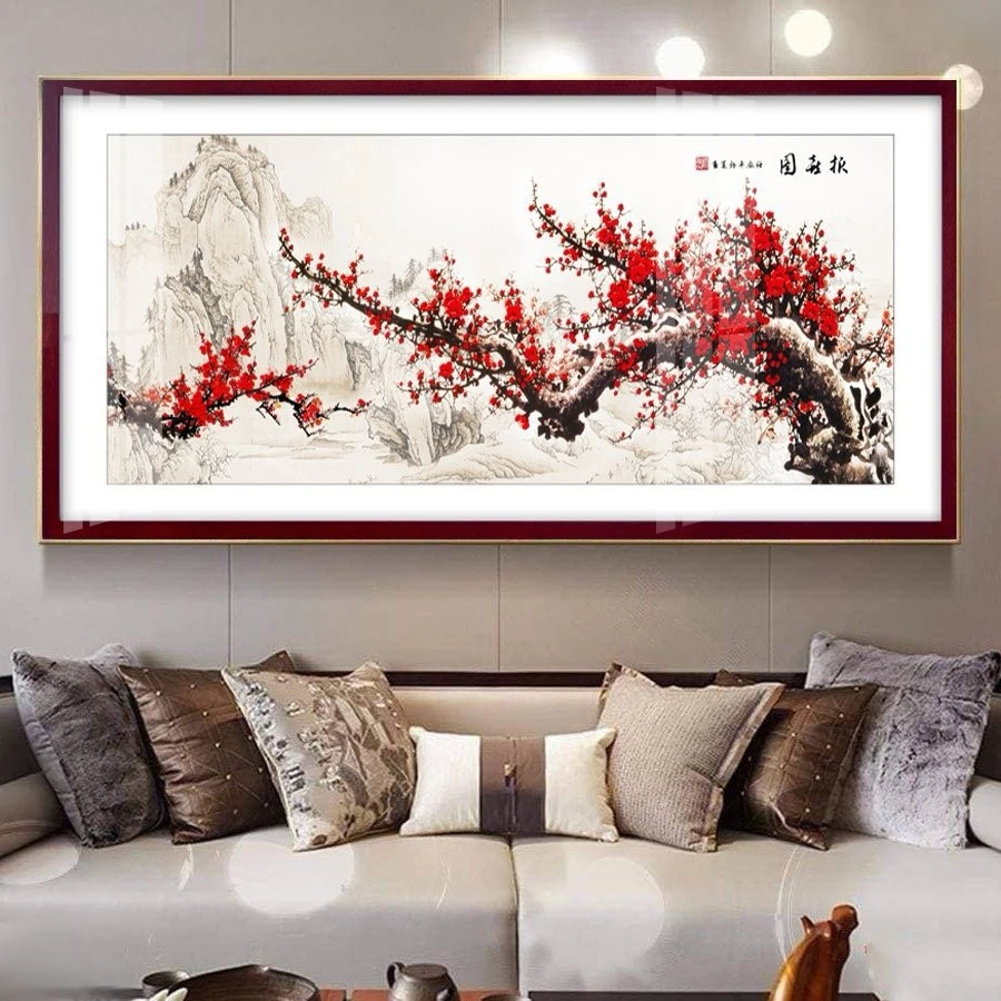 Tranh tết đơn giản Quảng Ngãi 2026 2 Tranh tết đơn giản Quảng Ngãi