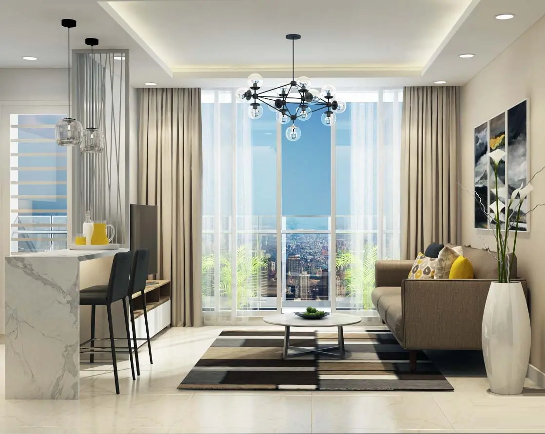 Gói nội thất chung cư 70m2 Huế