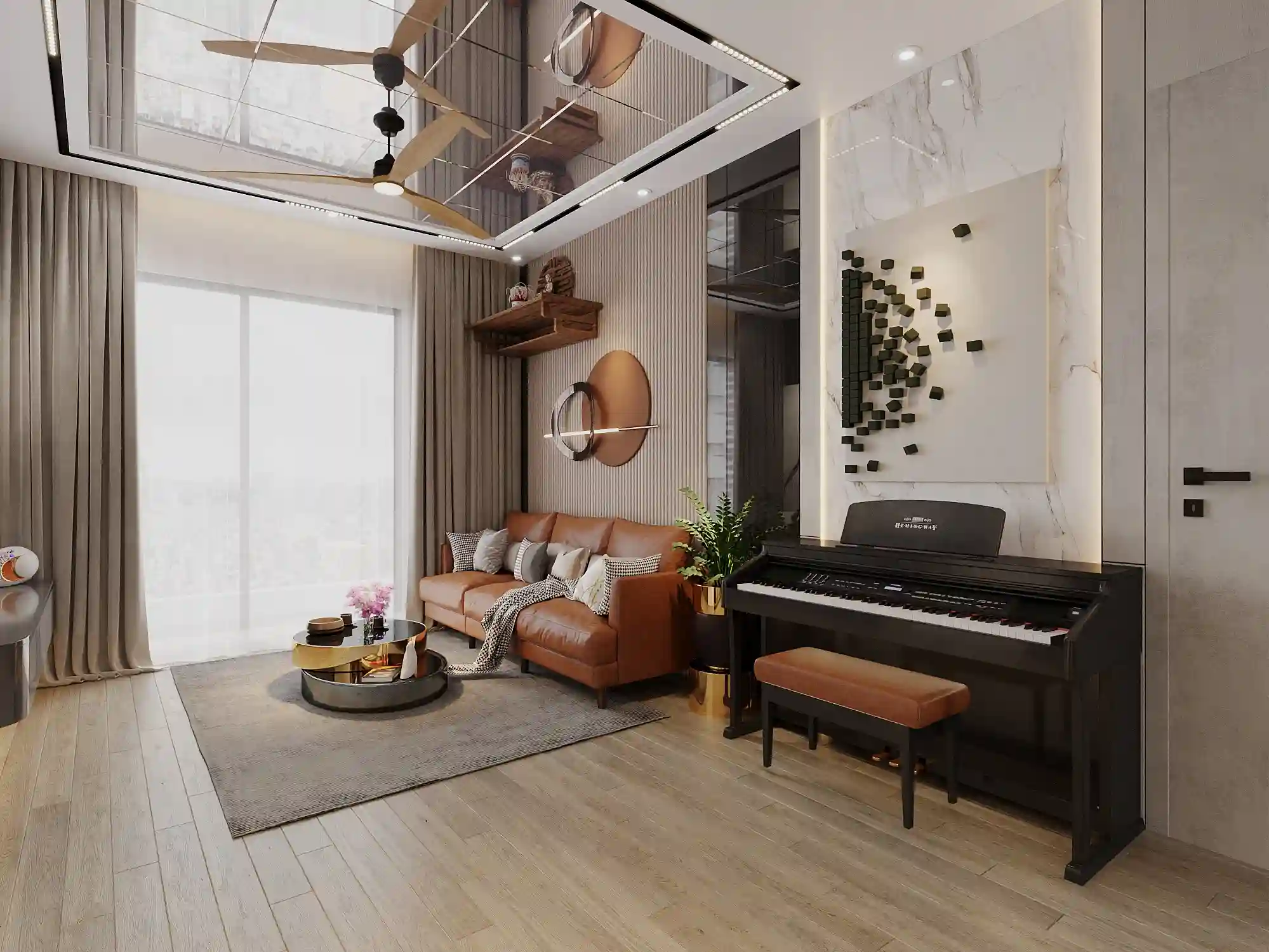 Nội Thất Chung Cư 70m2 Huế | Thi Công Nhanh, Giá Tốt 2026 1 Gói nội thất chung cư 70m2 Huế