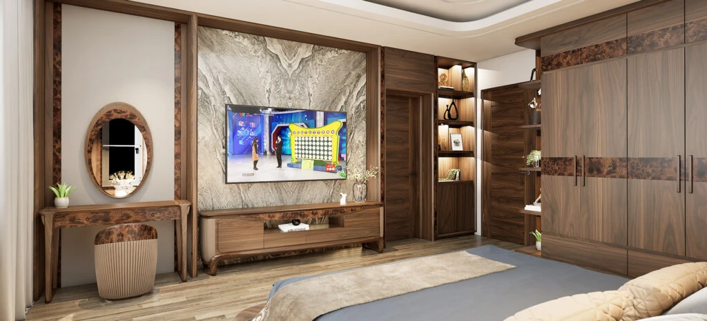 Thi công gỗ óc chó nội thất HCM | Oha Decor – 7+ năm kinh nghiệm 1 Thi công gỗ óc chó nội thất