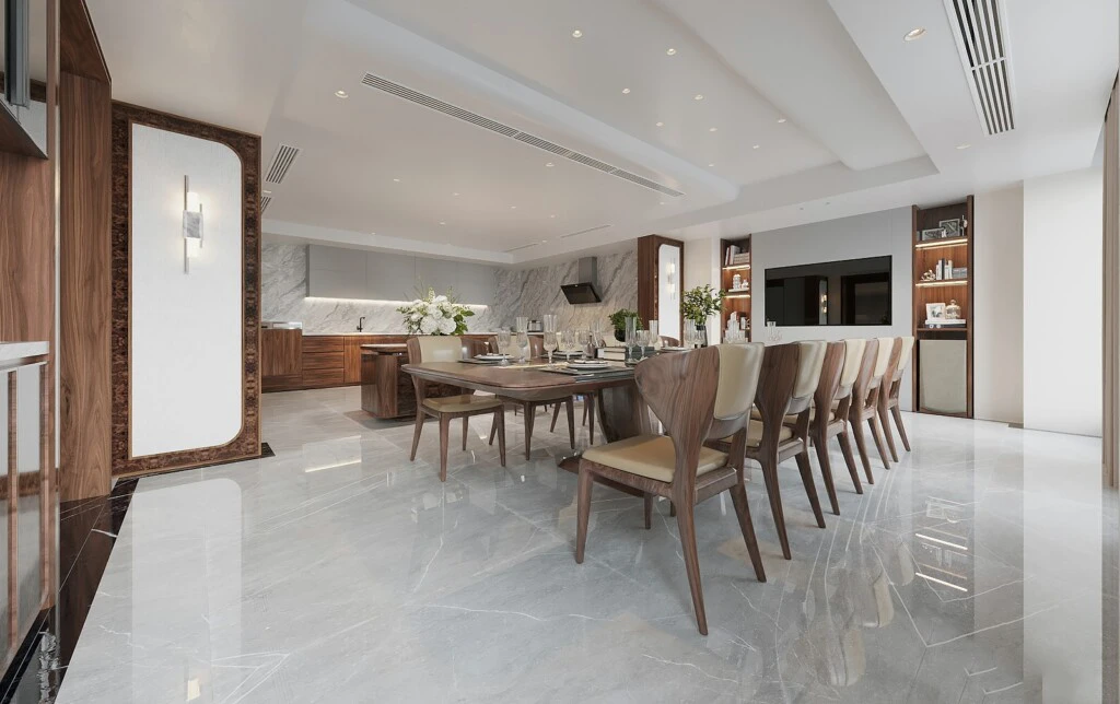 Thi công gỗ óc chó nội thất HCM | Oha Decor – 7+ năm kinh nghiệm 7 Thi công gỗ óc chó nội thất