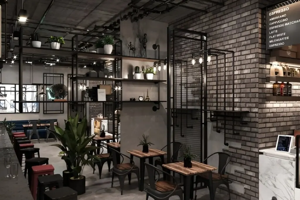 Thi công nội thất quán cà phê HCM