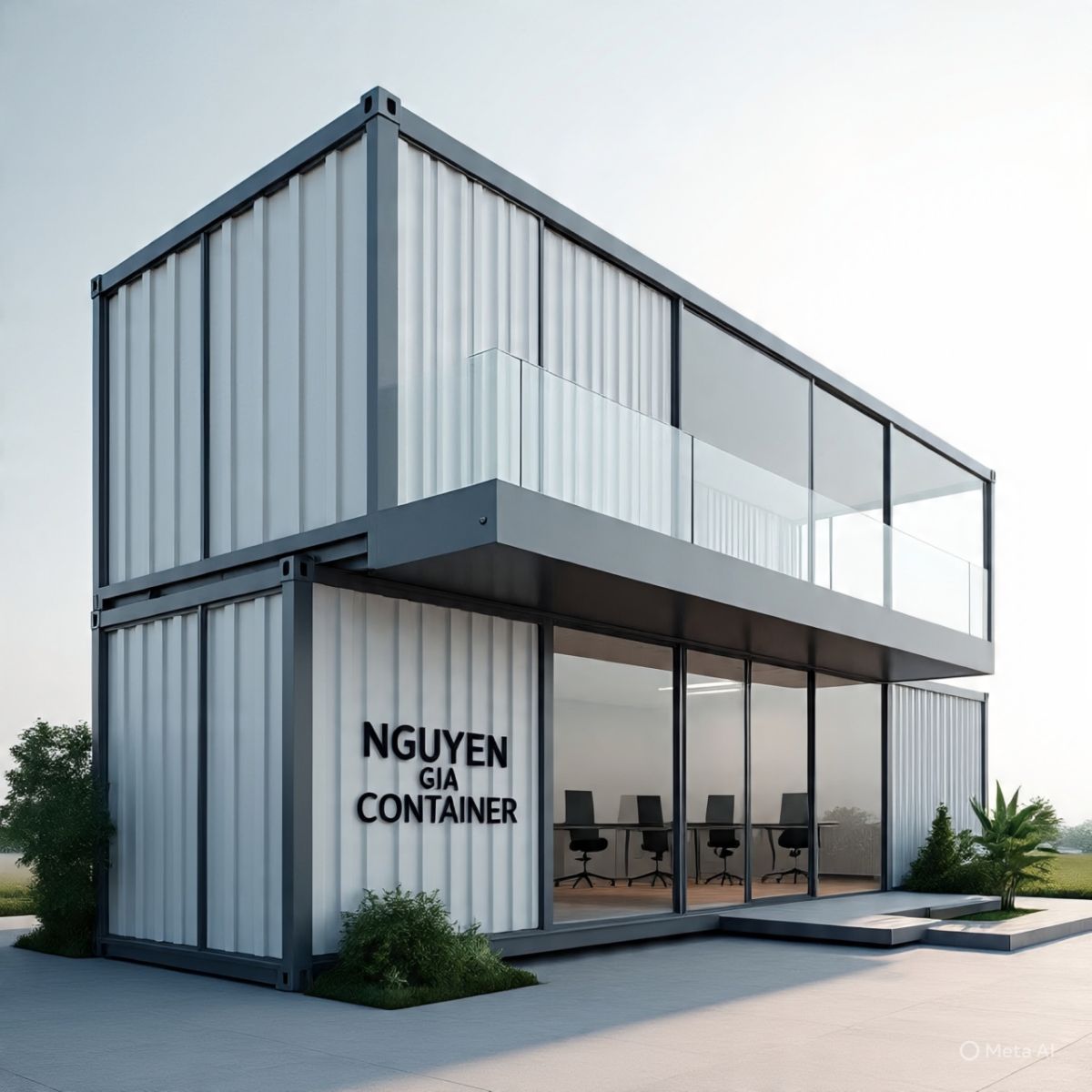 Thi công nội thất văn phòng container Hà Nội