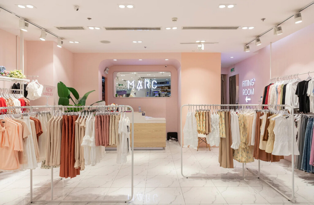 Thi công shop thời trang Hà Nội