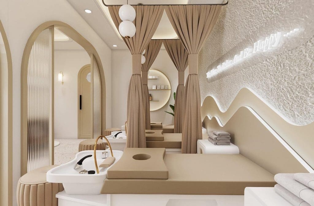 thi công spa 100 triệu tại Hội An chất lượng 11