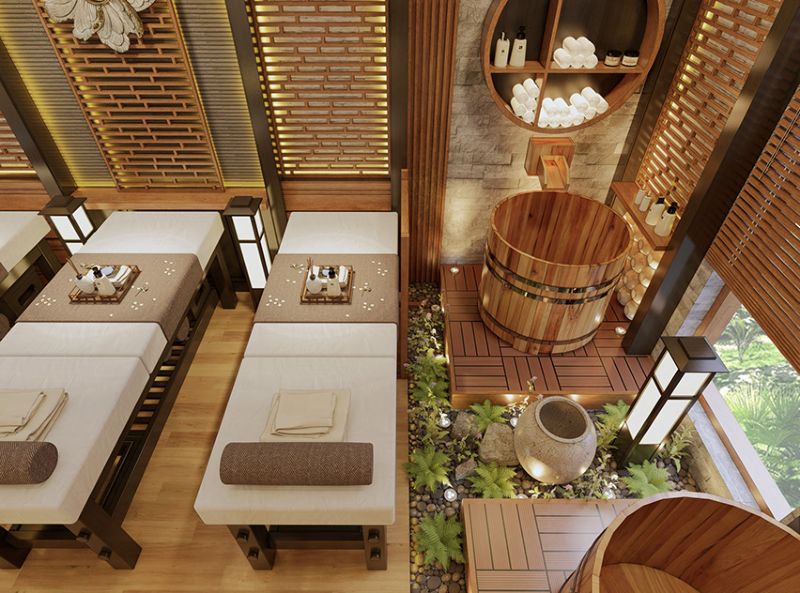 thi công spa 100 triệu tại Hội An chất lượng 11