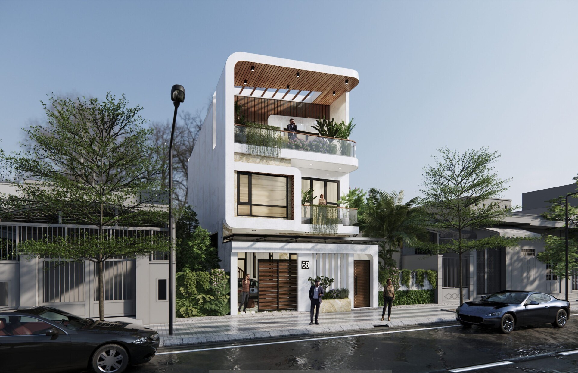 Thi công thiết kế nhà phố tại Hồ Chí Minh tối ưu công năng và không gian sống 4 thi công thiết kế nhà phố ở Hồ Chí Minh
