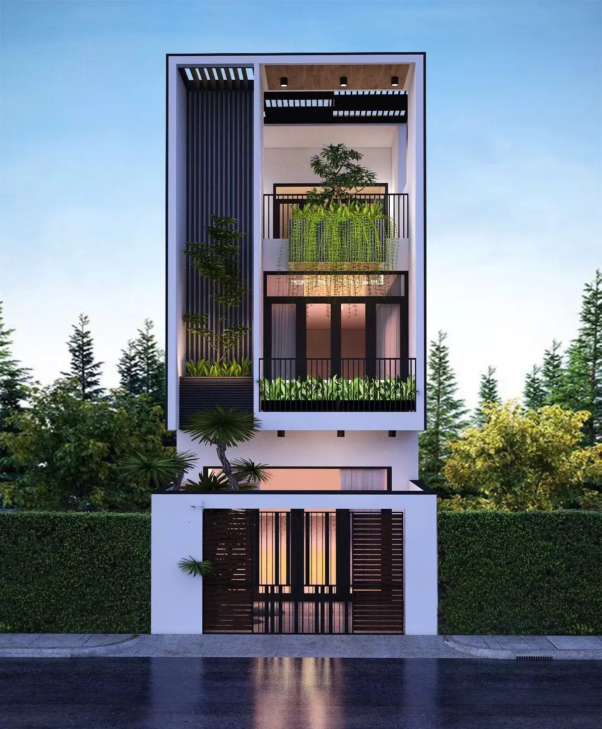 Thi công thiết kế nhà phố tại Hồ Chí Minh tối ưu công năng và không gian sống 6 thi công thiết kế nhà phố ở Hồ Chí Minh